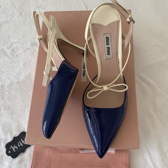 MiuMiu Point Toe High Heels - Picture 6 of 8